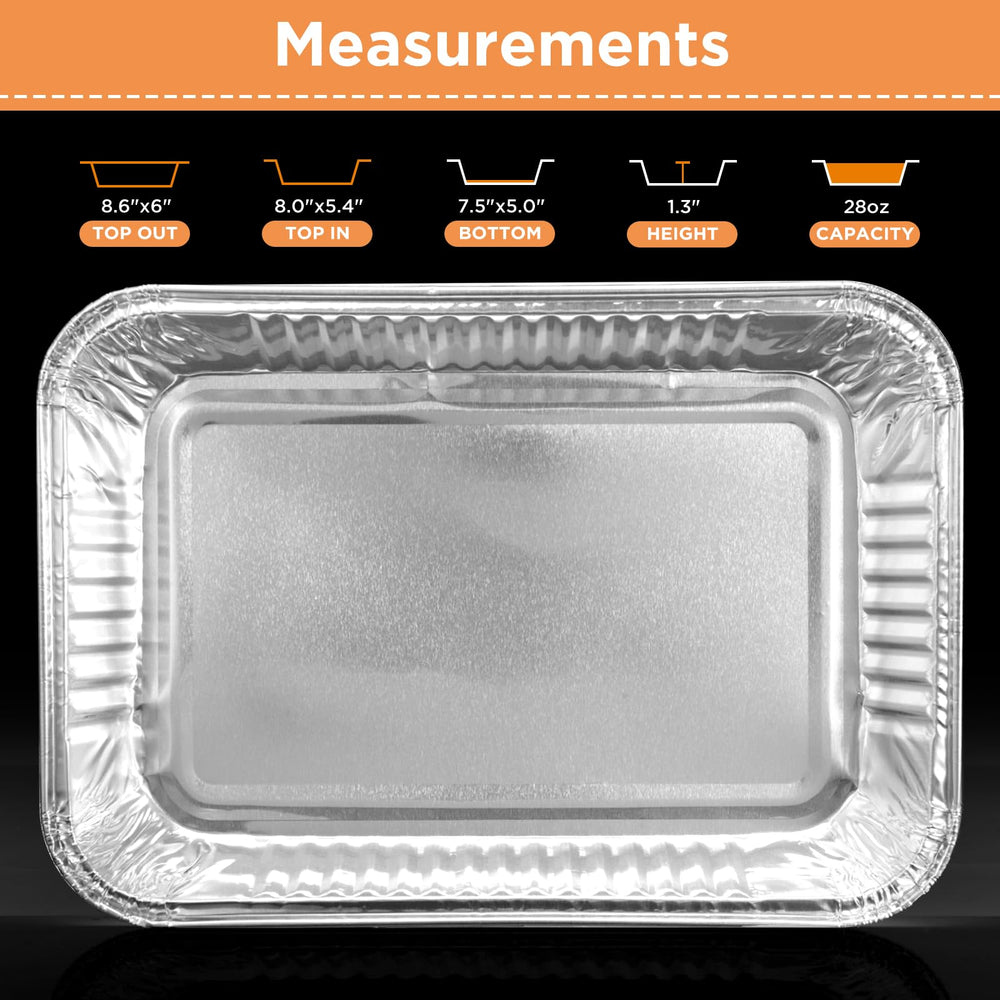 Stack of Sageme disposable drip pans