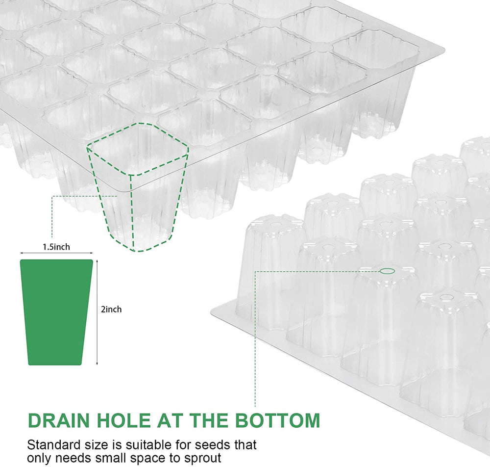 Stackable bottom trays for MIXC Seed Starter Kit