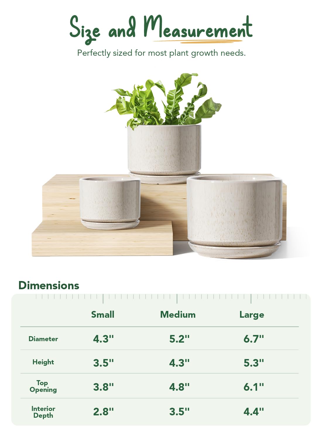 stacked LE TAUCI ceramic pots showcasing variegated finish
