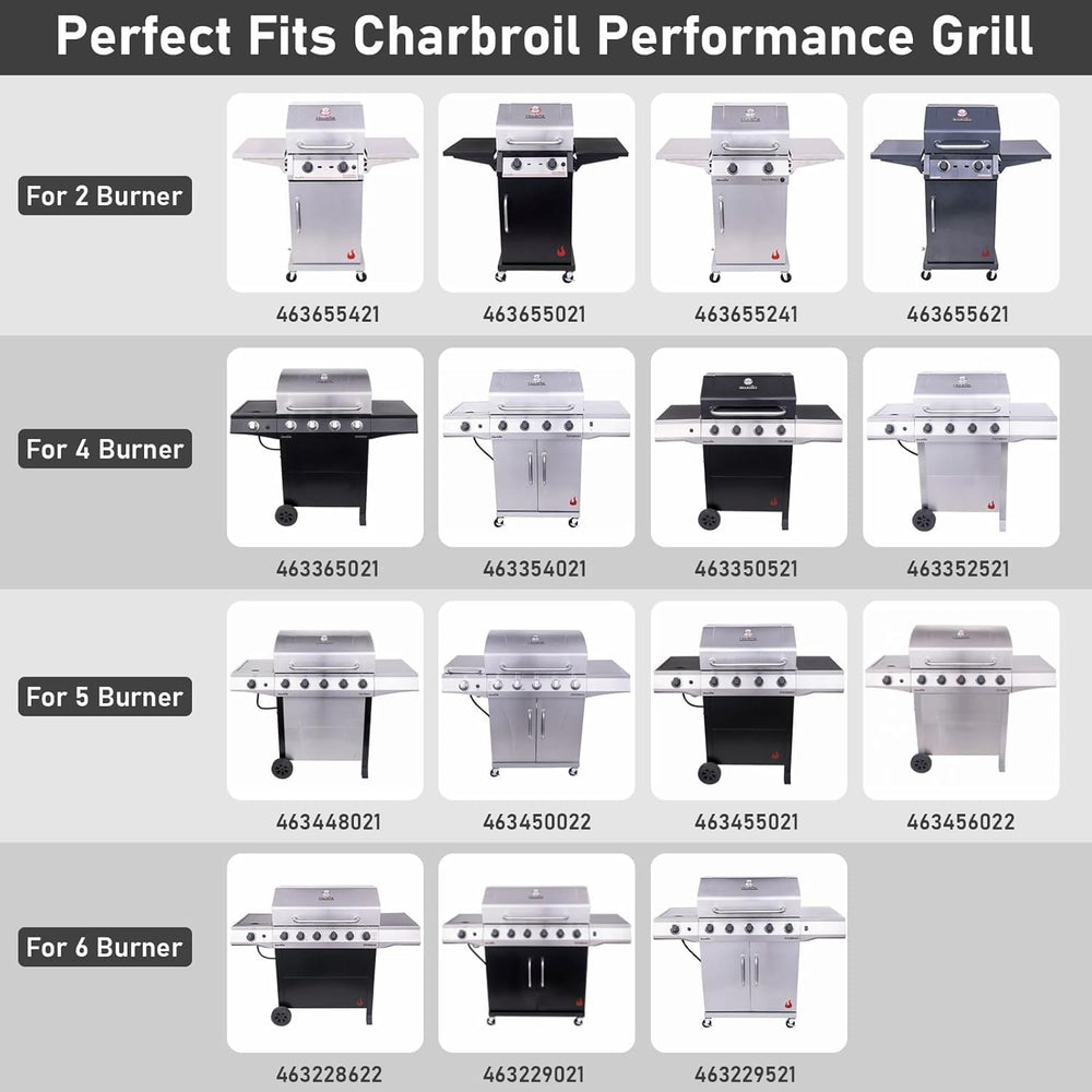 Stainless steel burner tube from Uniflasy for CharBroil grill