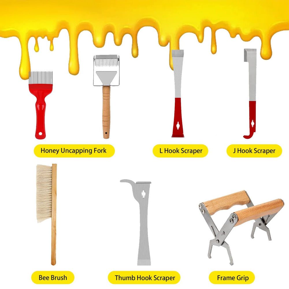 Stainless steel hive opener from FodManTakin kit
