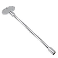 Stanbroil 8-Inch Gas Valve Key in polished chrome finish