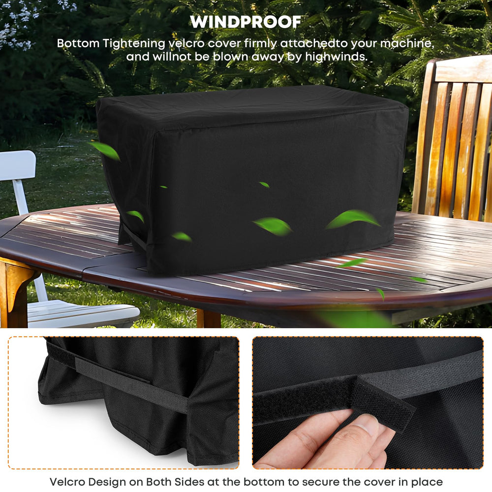 Stanbroil Grill Cover packaging and contents