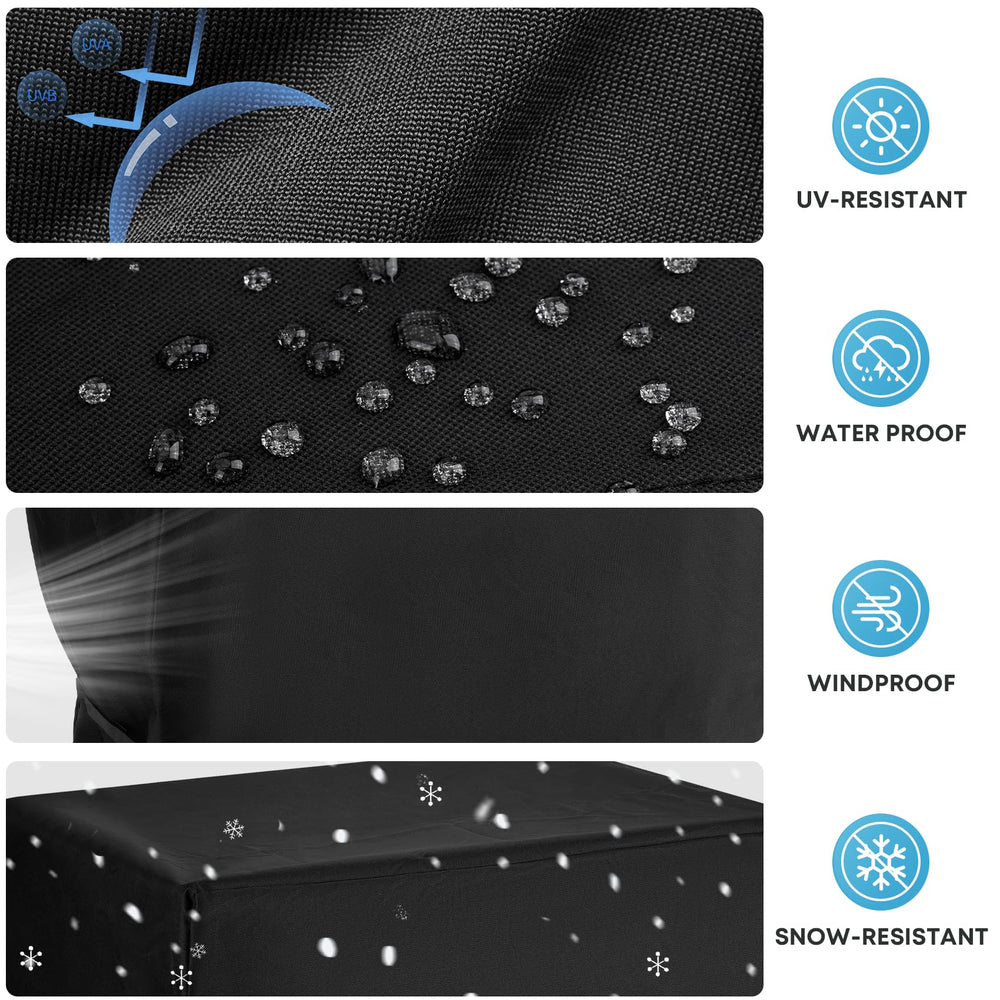 Stanbroil Grill Cover waterproof feature demonstration