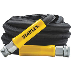 STANLEY DuraflexPro 50 FT Expanding Garden Hose, Black front view