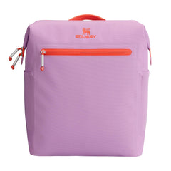 STANLEY Madeleine Soft Cooler Backpack front view in Lilac