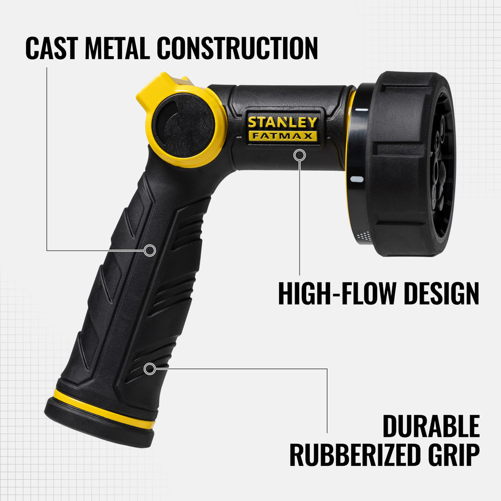 STANLEY nozzle showing spray pattern options