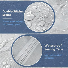 STARTWO 600D waterproof patio furniture cover in grey