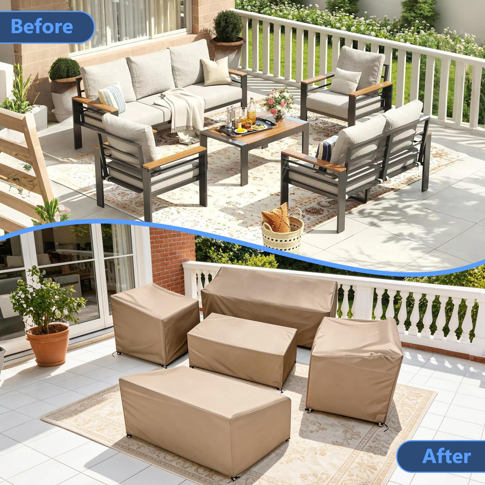STARTWO coffee table cover from the 5-piece set, showing details