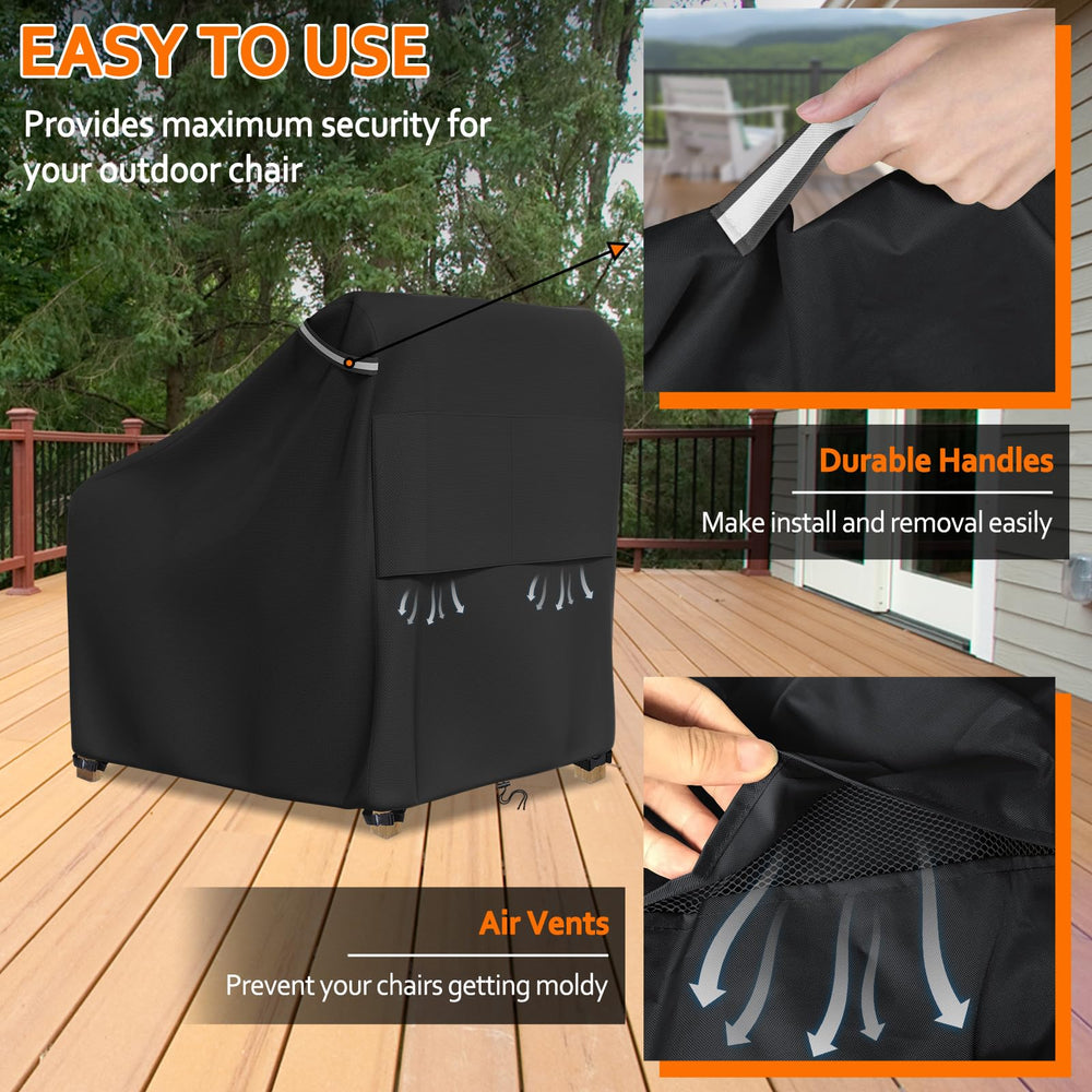 STARTWO patio chair cover in storage bag