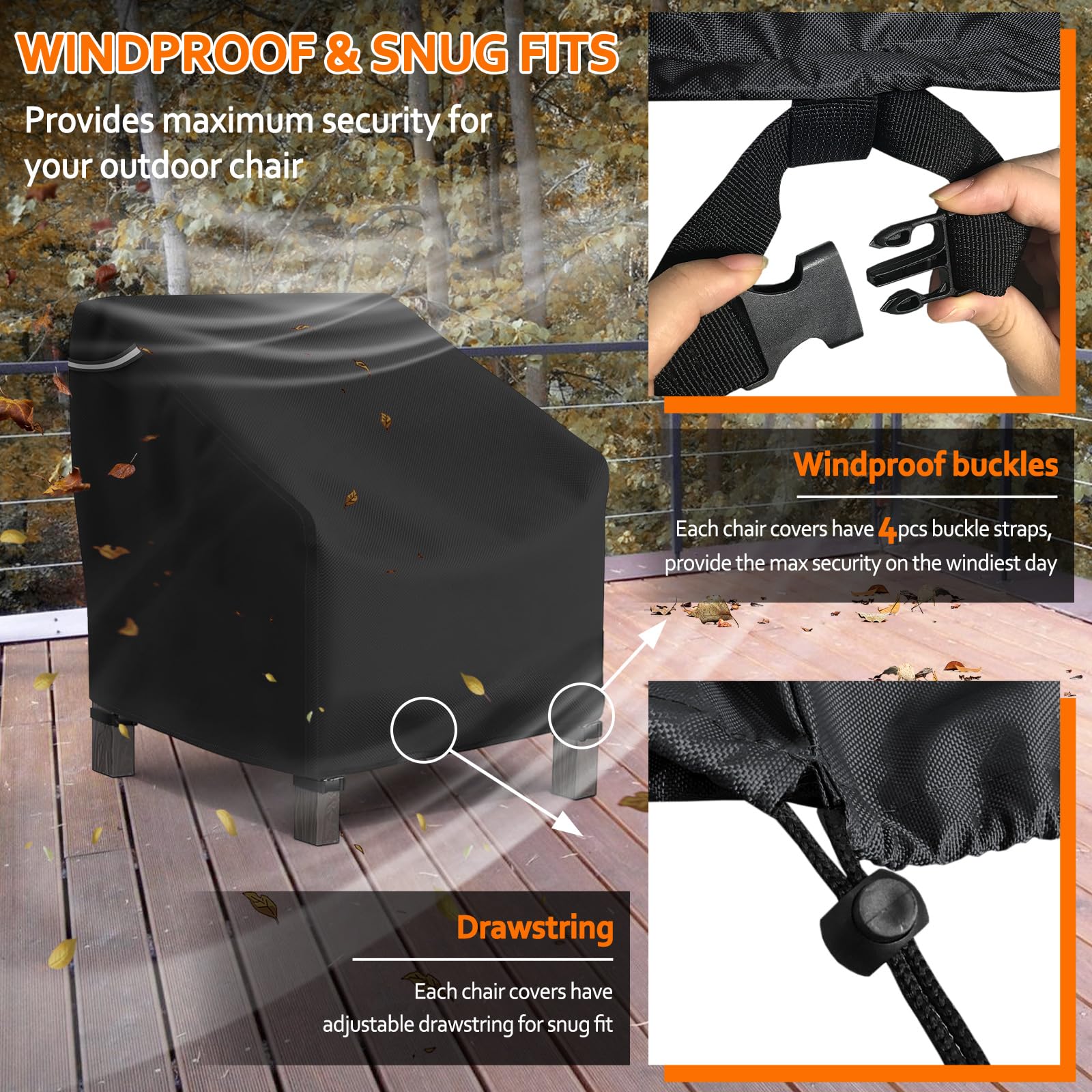 STARTWO patio chair cover packaging