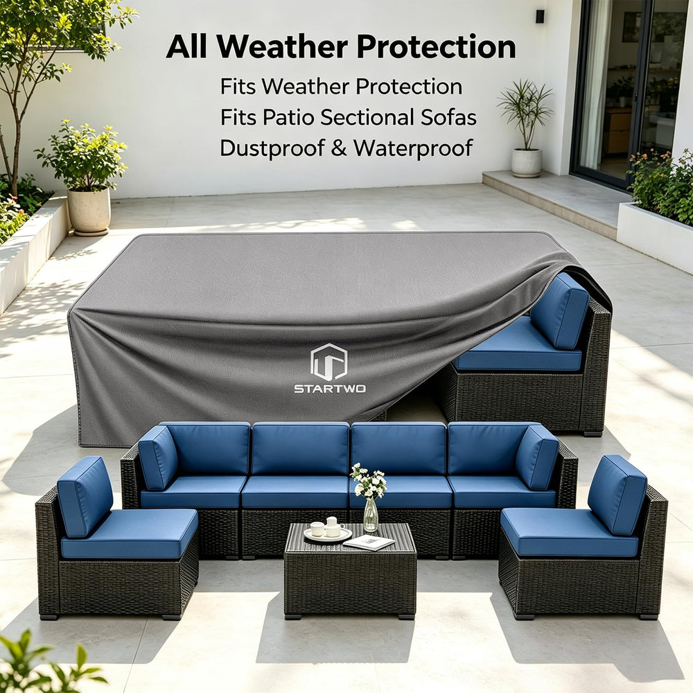STARTWO patio furniture cover dimensions measurement