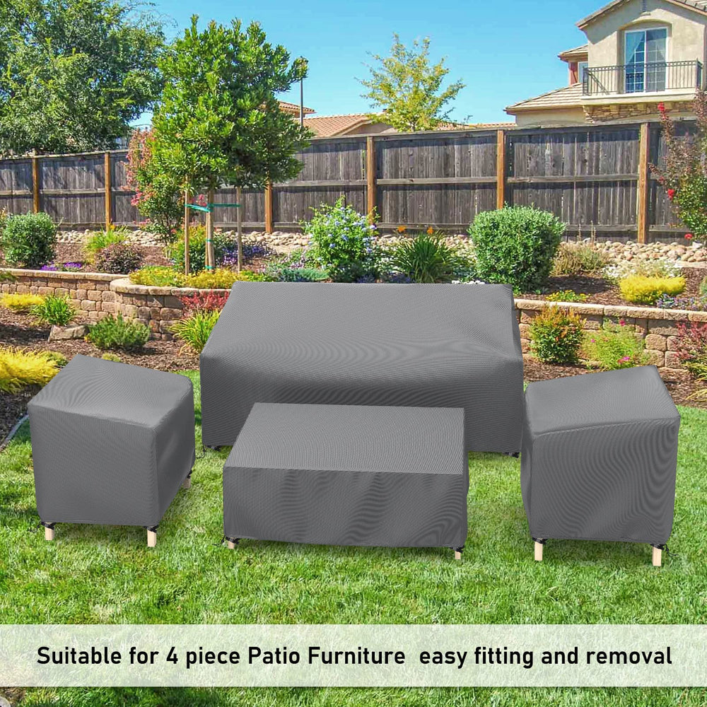 STARTWO patio furniture covers packed in a bag