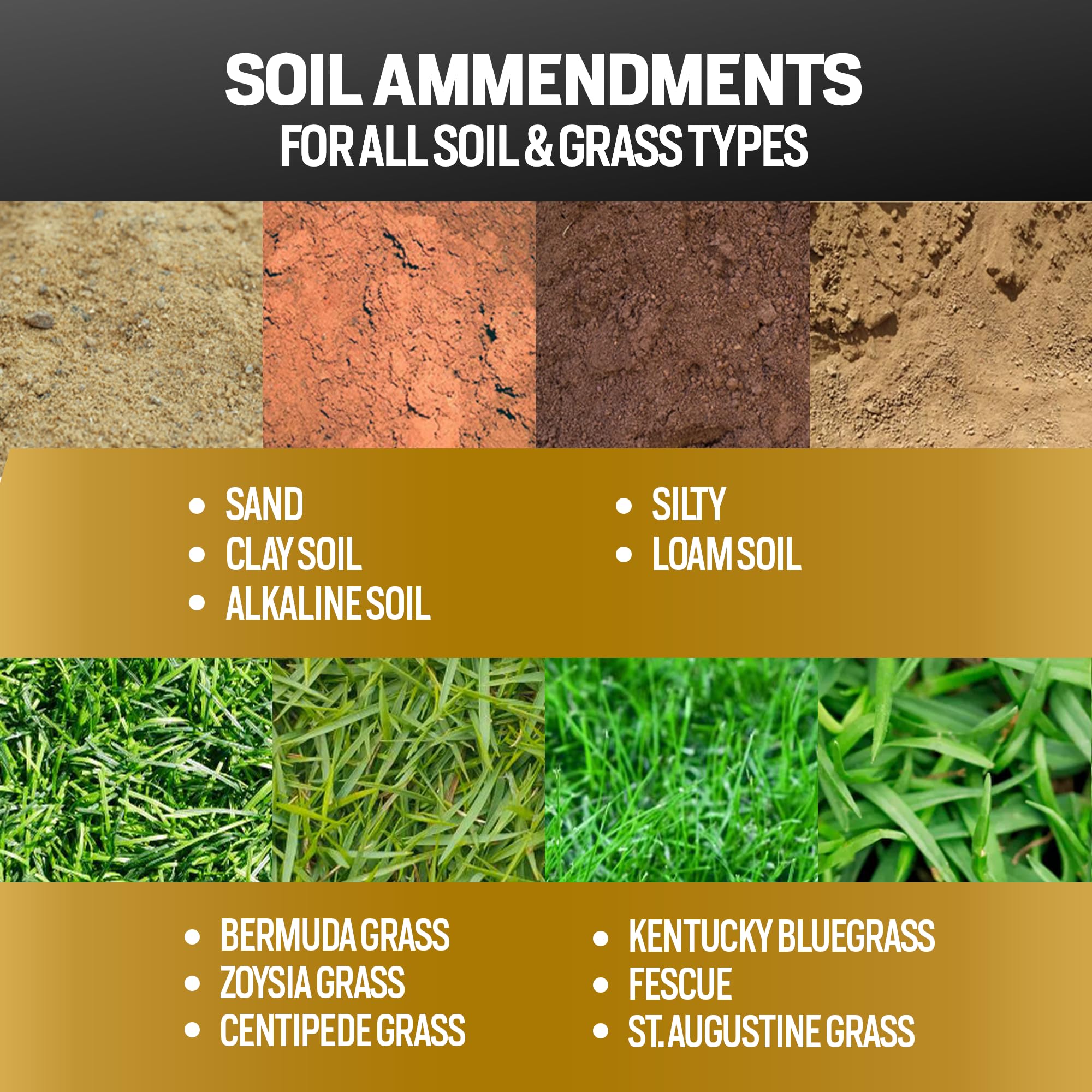 Stateside Humic Acid Soil Conditioner being applied to lawn