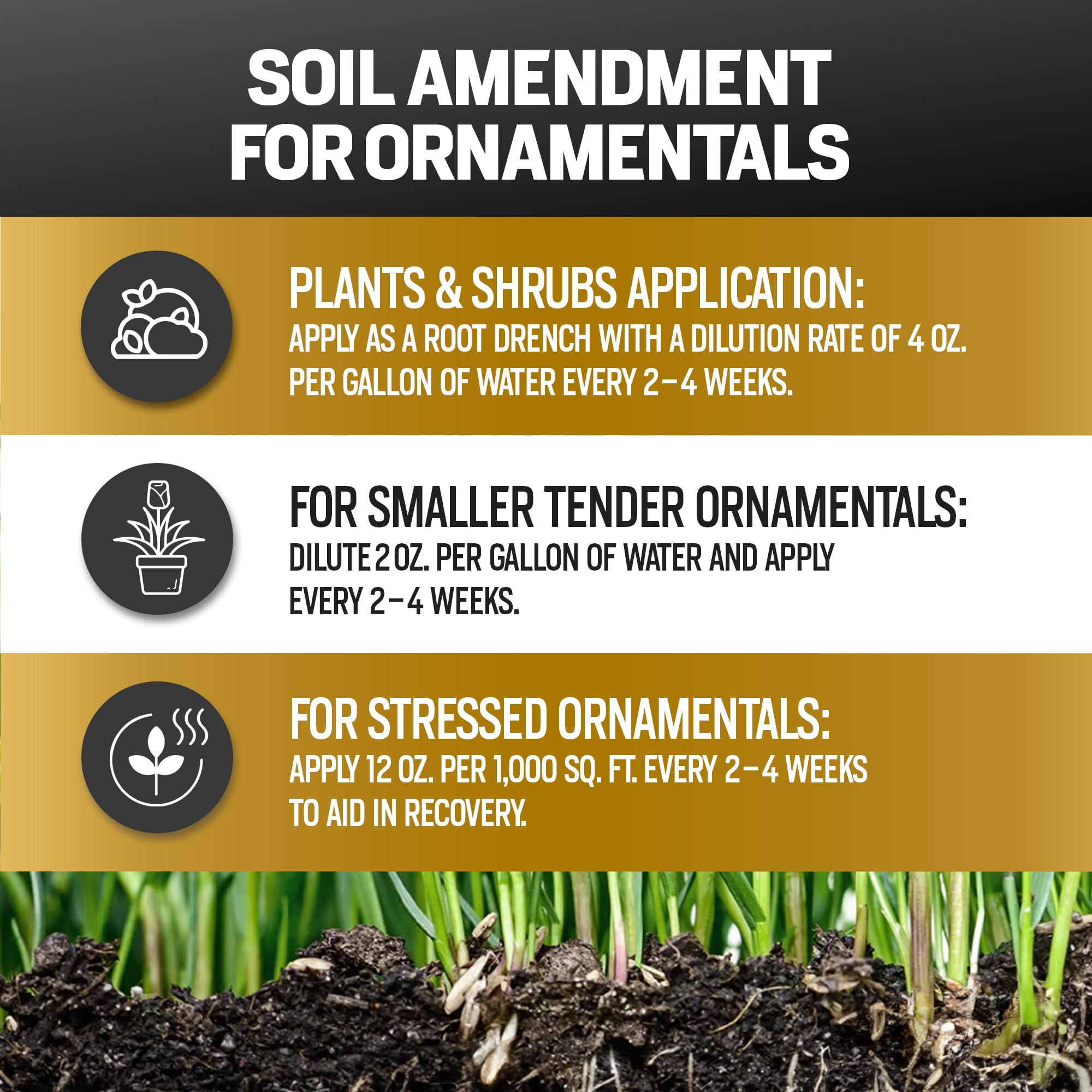 Stateside Humic Acid Soil Conditioner side view