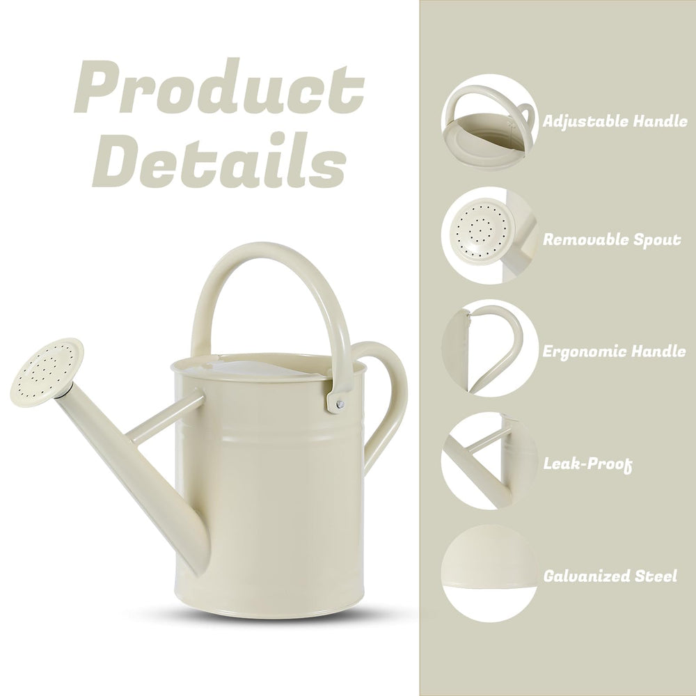 Stdemarzo watering can displayed in a garden setting
