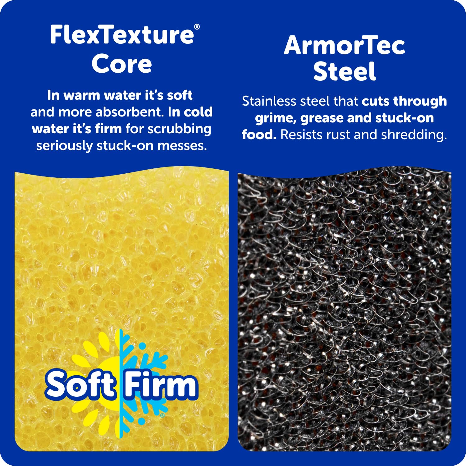 Steel scour pads included in the BBQ Daddy Grill Cleaner Kit
