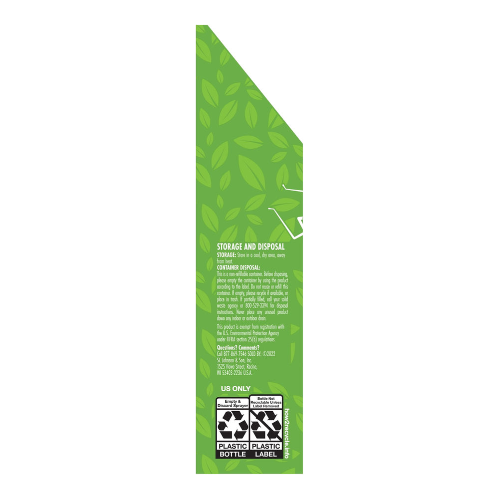 STEM Insect Spray usage instructions on label