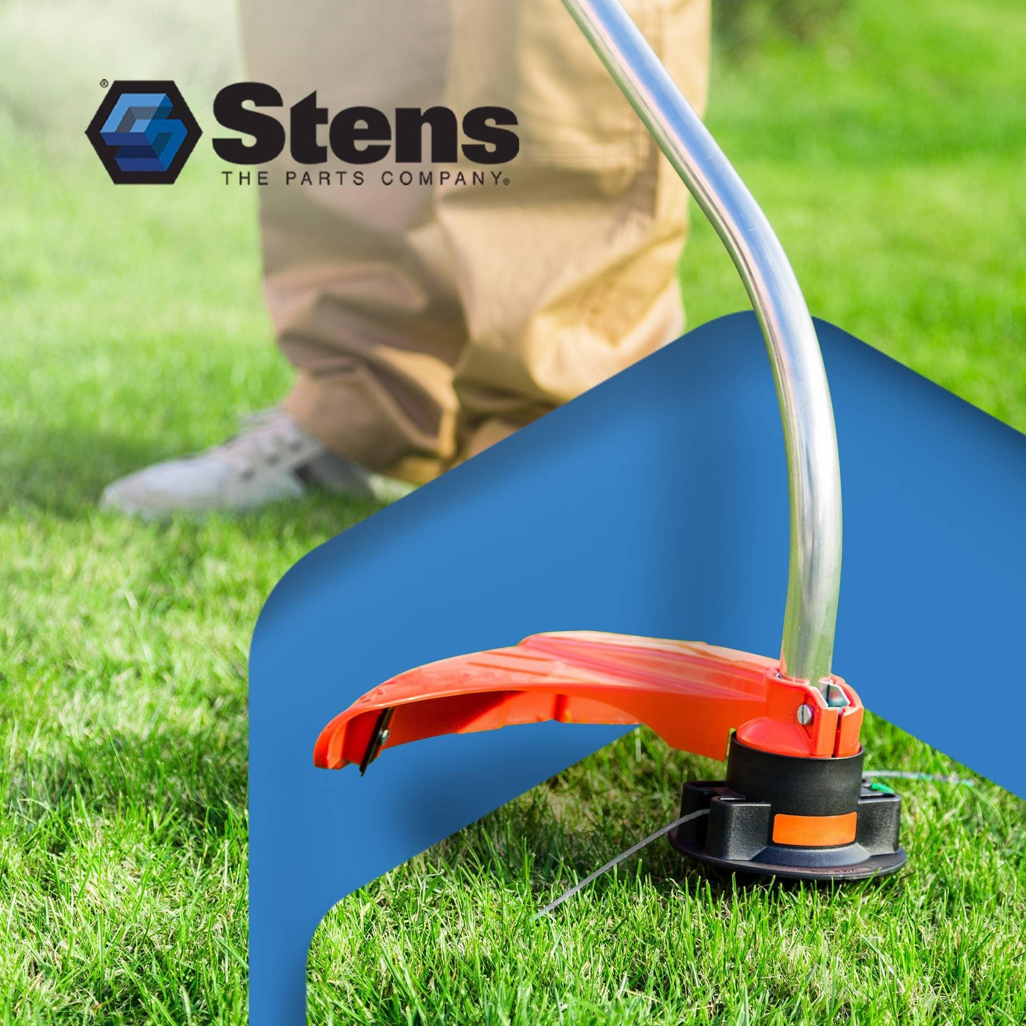 Stens Razor Trimmer Line displayed with trimmer tool