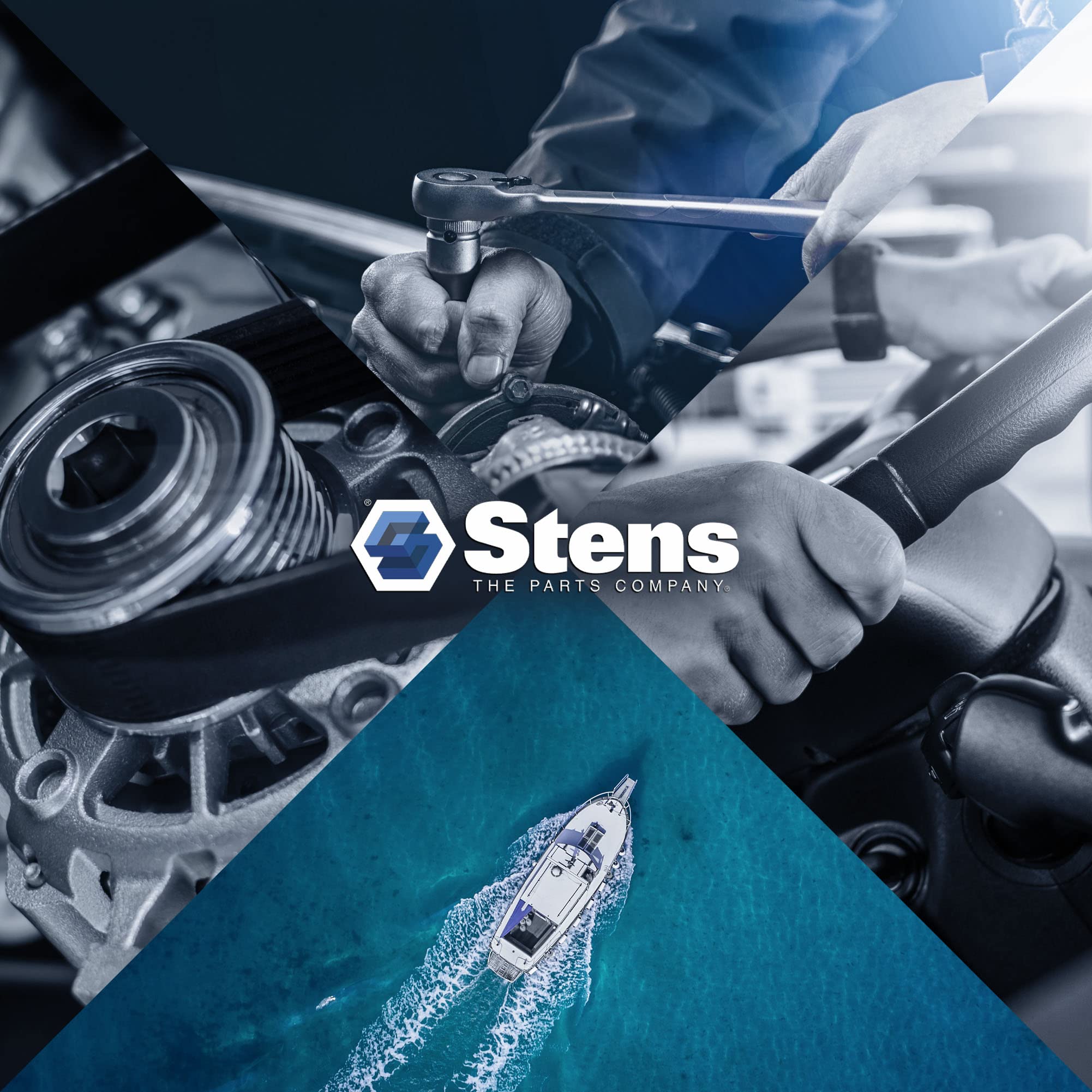 Stens Starter Rope diameter measurement showing 3/16 inch