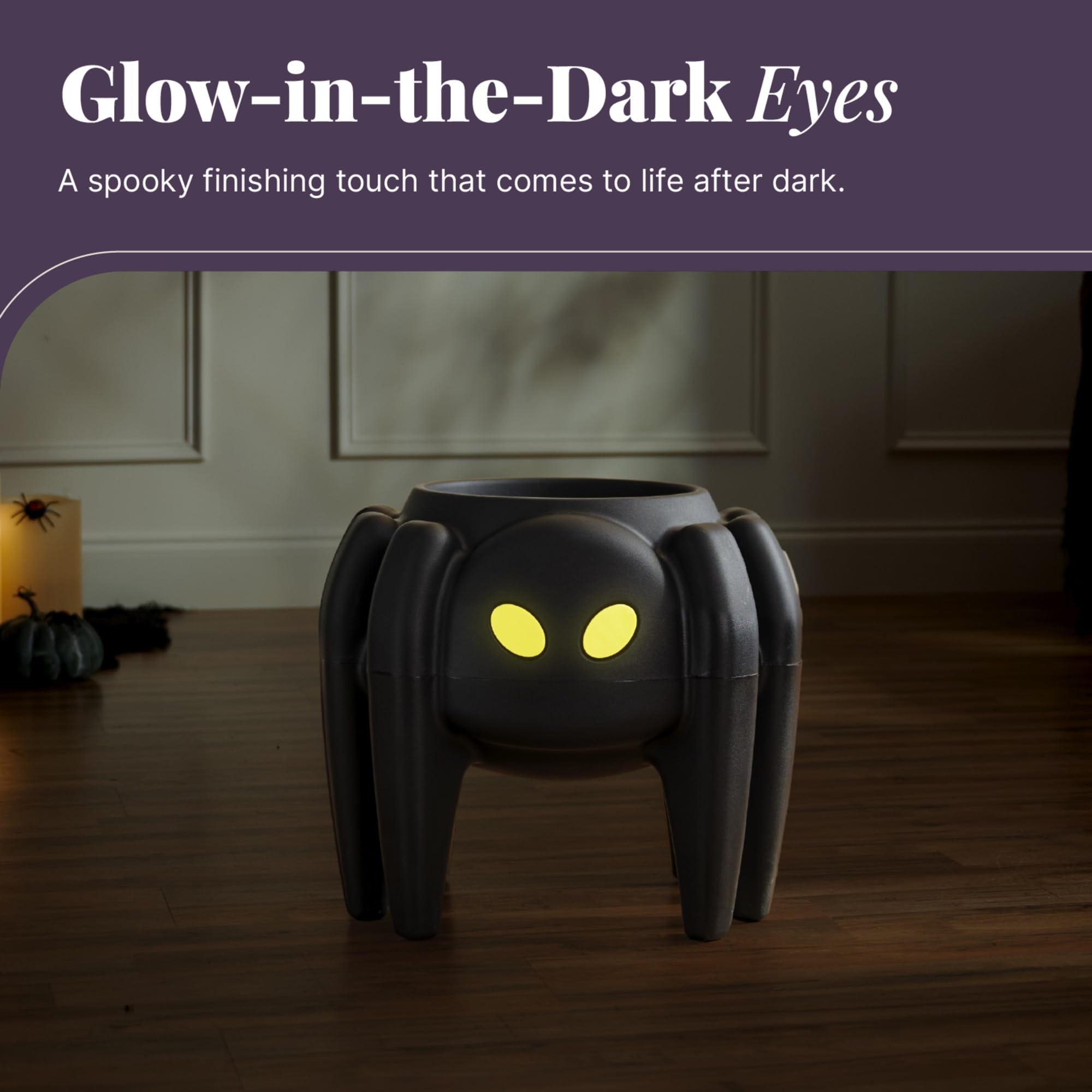 Step2 Spooky Spider Planter back view