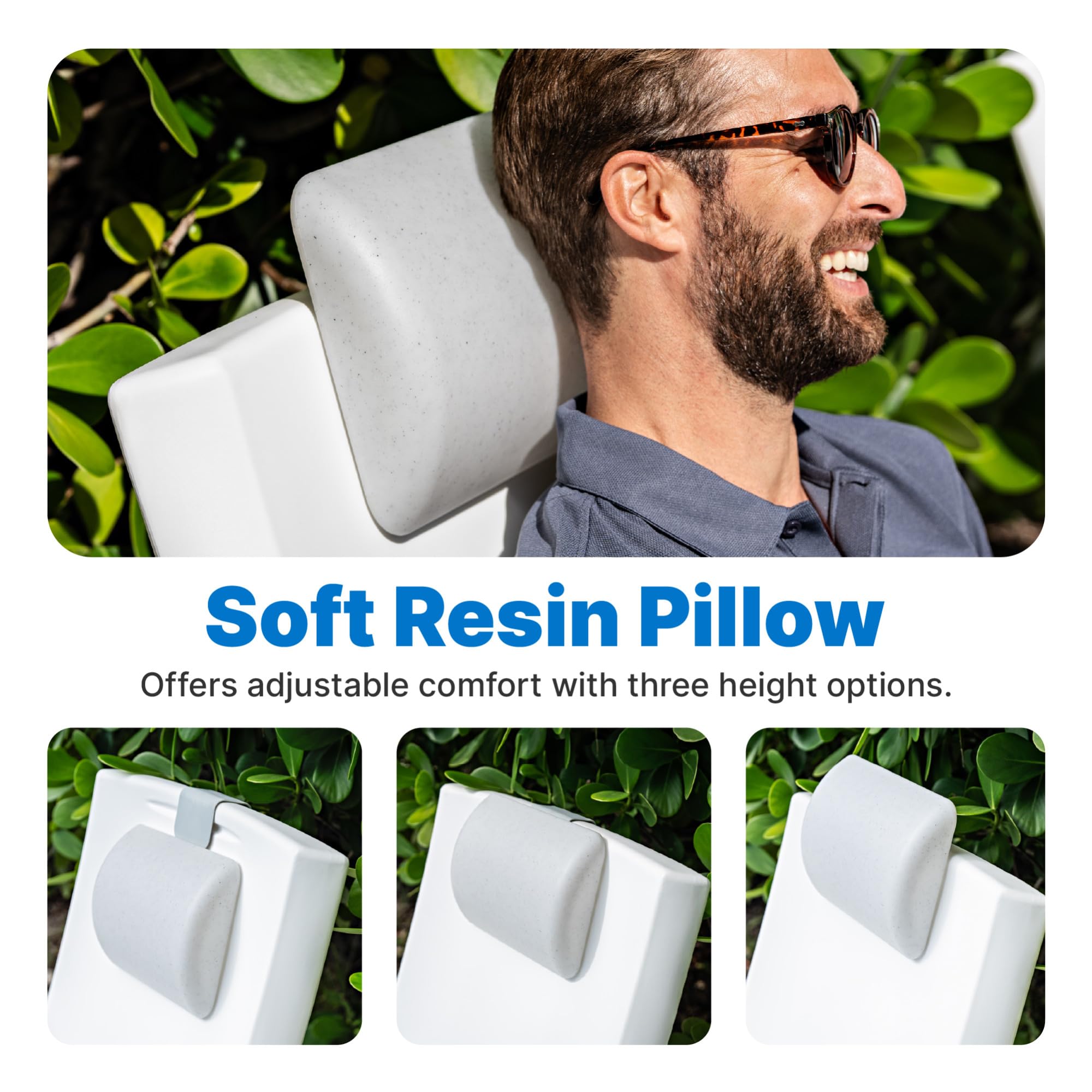 Step2 Vero Pool Lounger Accessories Set in a garden setting