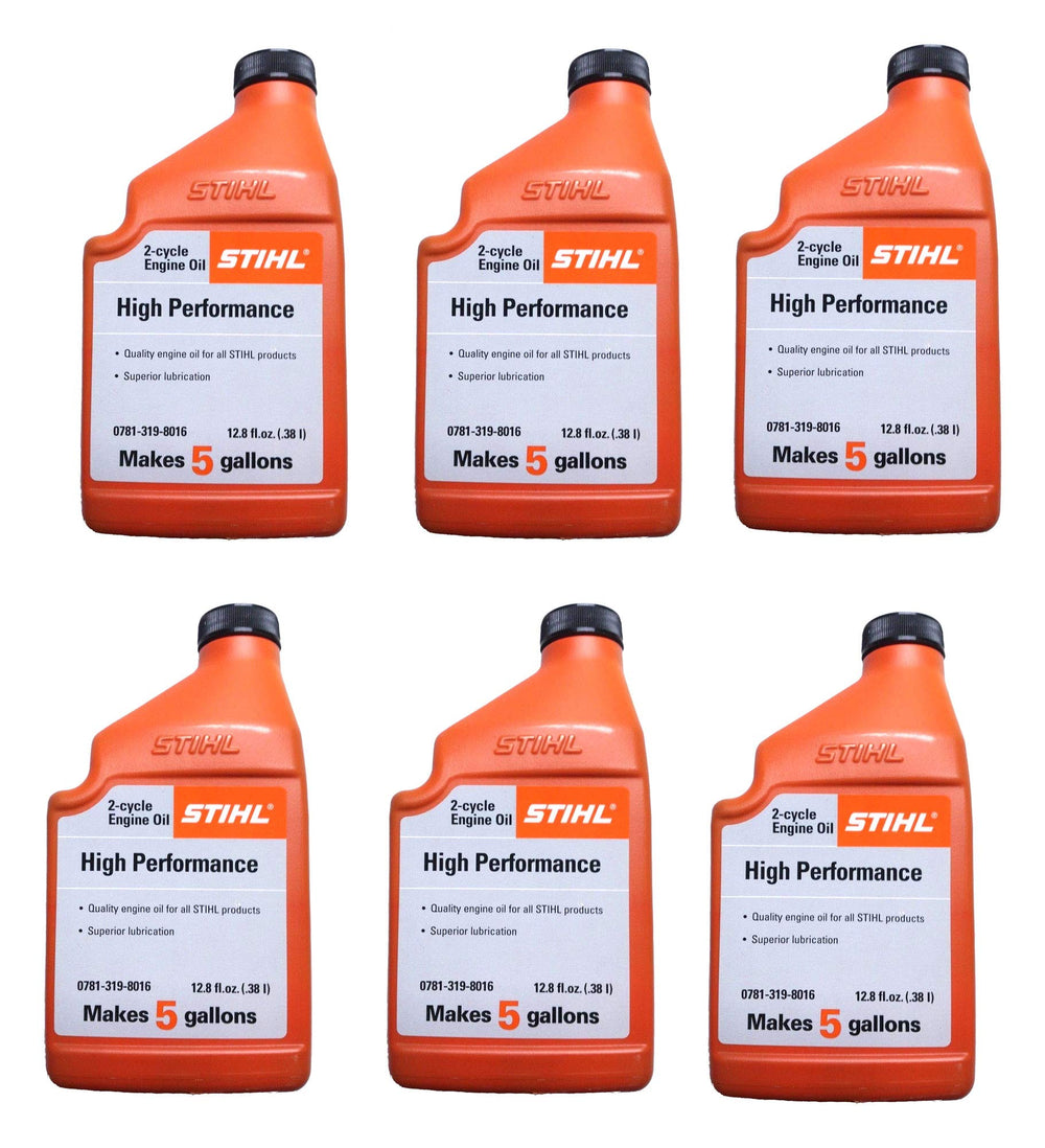 Stihl 12.8 oz High Performance 2-Cycle Engine Oil front view