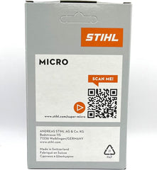 Stihl 16-inch chain on a chainsaw