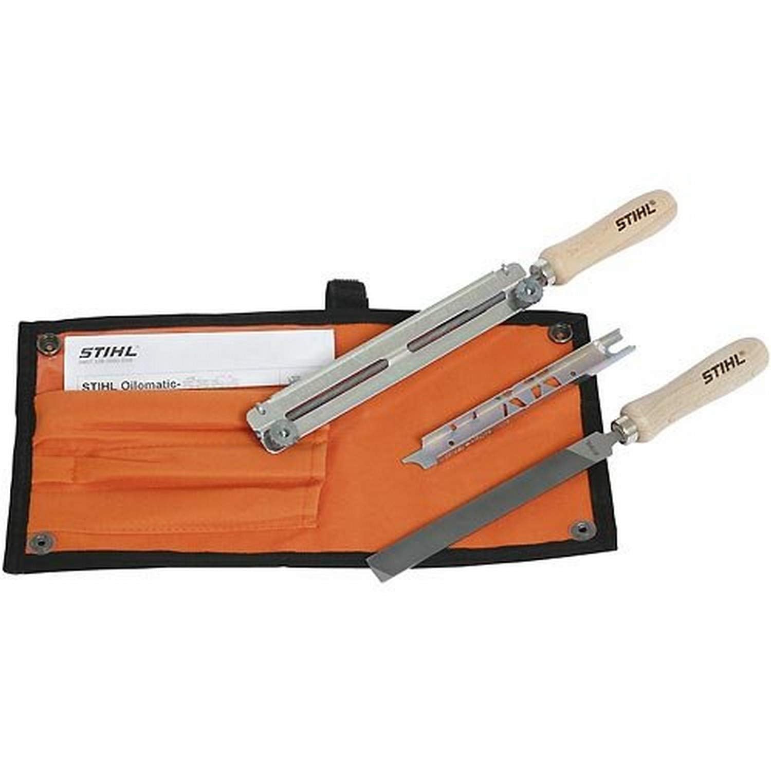 Stihl Complete Saw Chain Filing Kit with tools and pouch