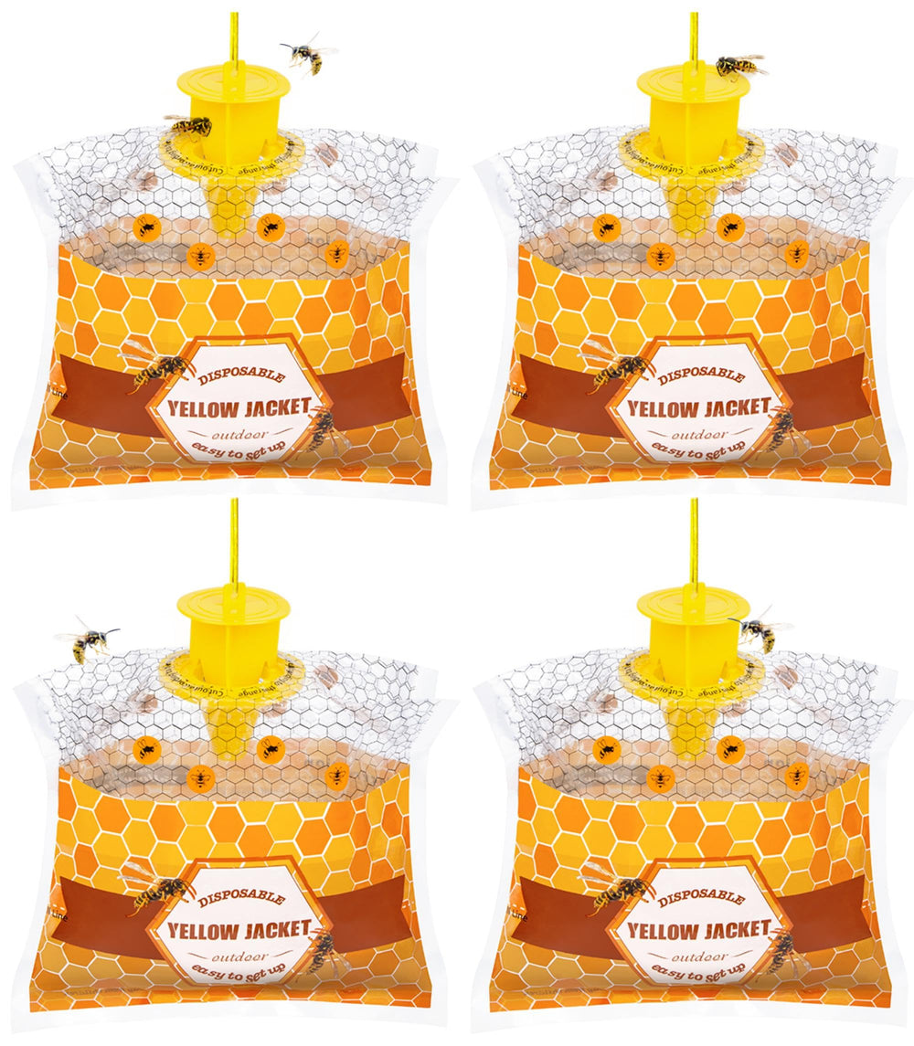 Stingmon Outdoor Disposable Yellow Jacket & Wasp Trap front view