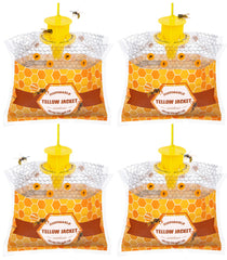 Stingmon Outdoor Disposable Yellow Jacket & Wasp Trap front view