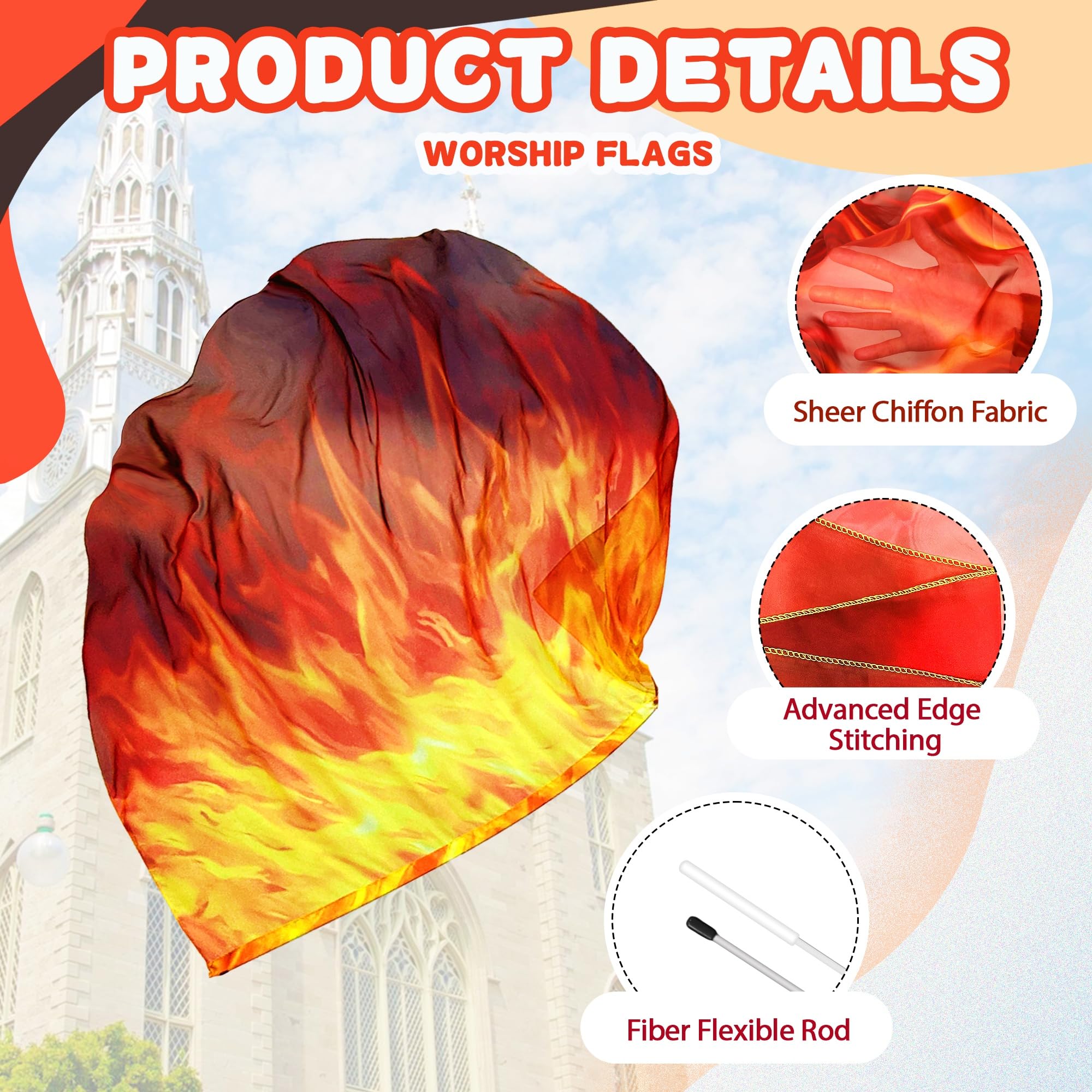 Storage bag for Baisdan worship flags