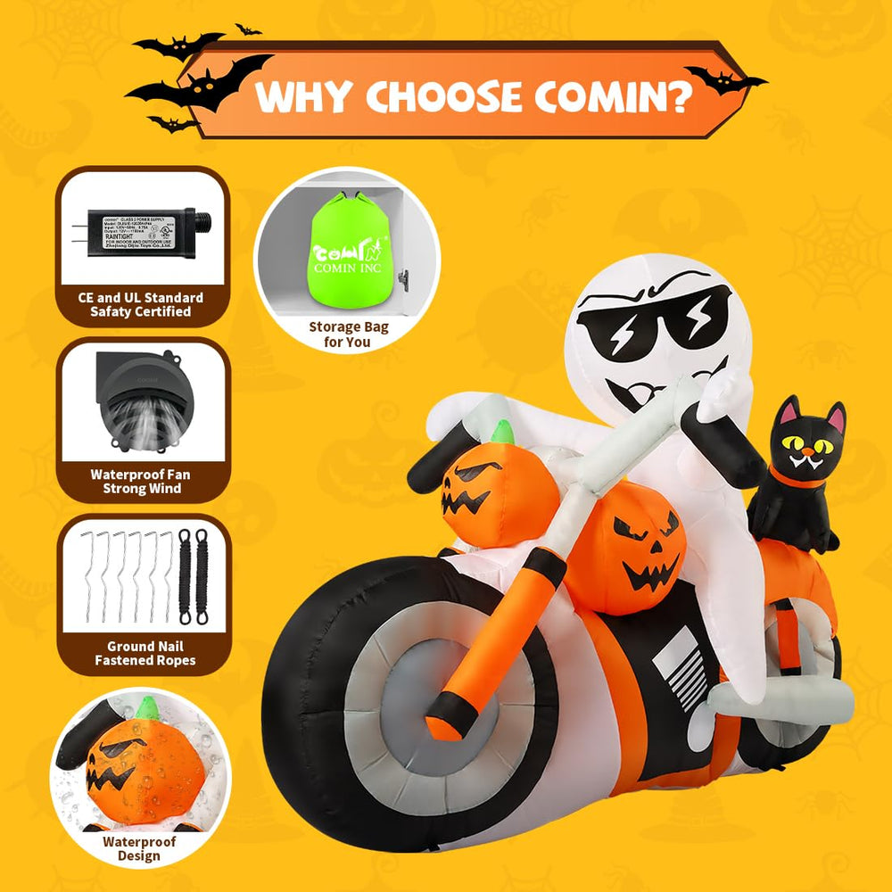 Storage bag for COMIN Halloween Inflatable Ghost