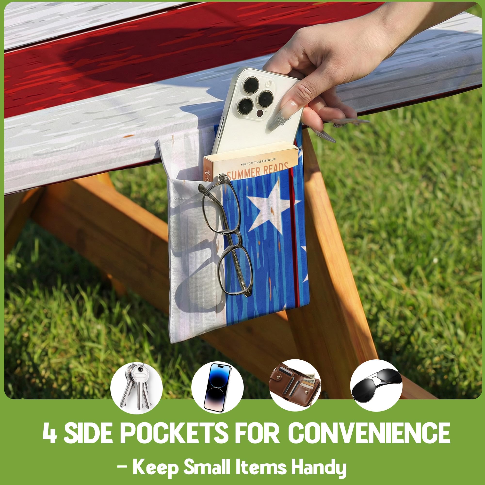 Storage bag for Wrakus picnic table cover set