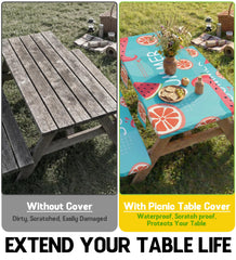 Storage bag included with Wrakus picnic table cover set