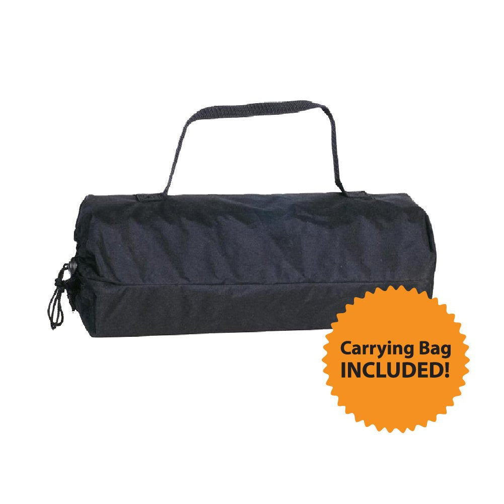 Stylish Camping patio mat laid out on a patio