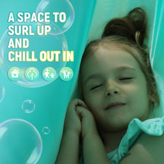 SUCHDECO Sensory Swing fabric close-up showing double layer