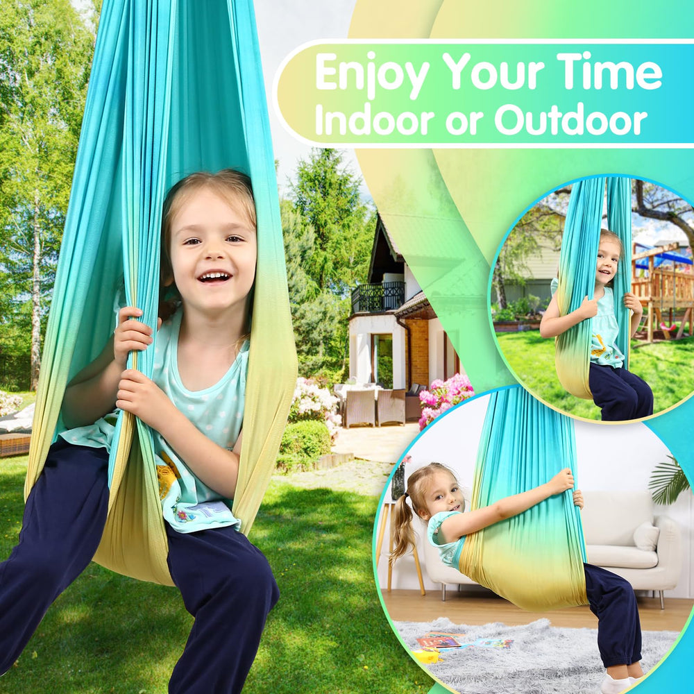 SUCHDECO Sensory Swing packaging with product details