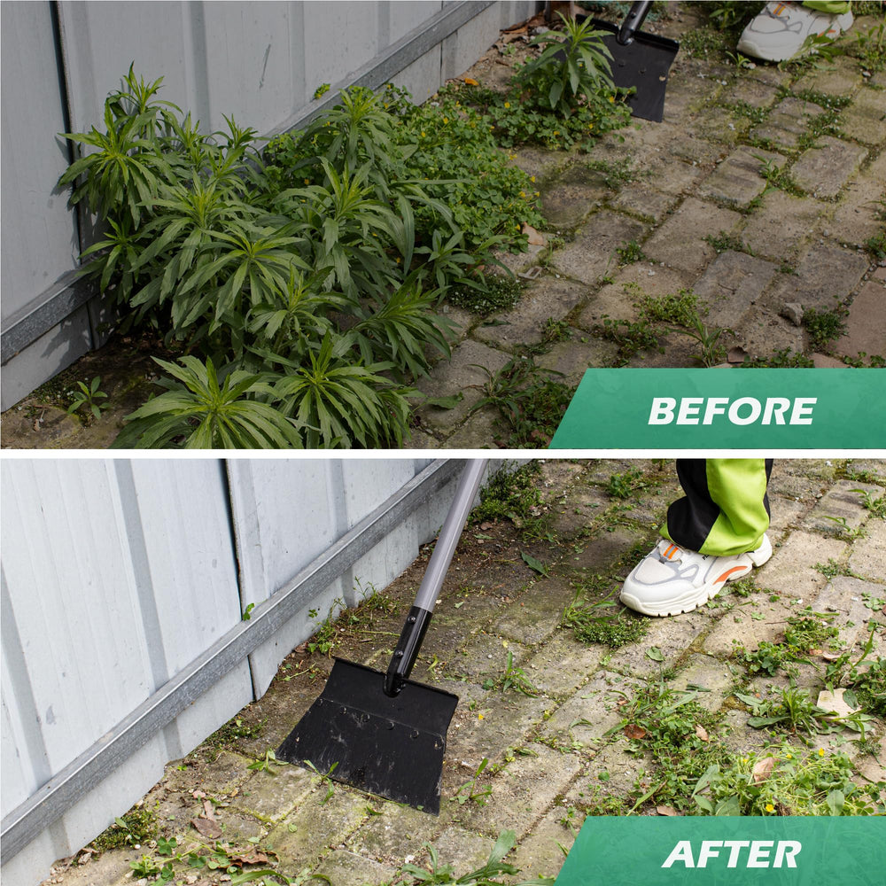 Suchtale Flat Shovel in use on patio
