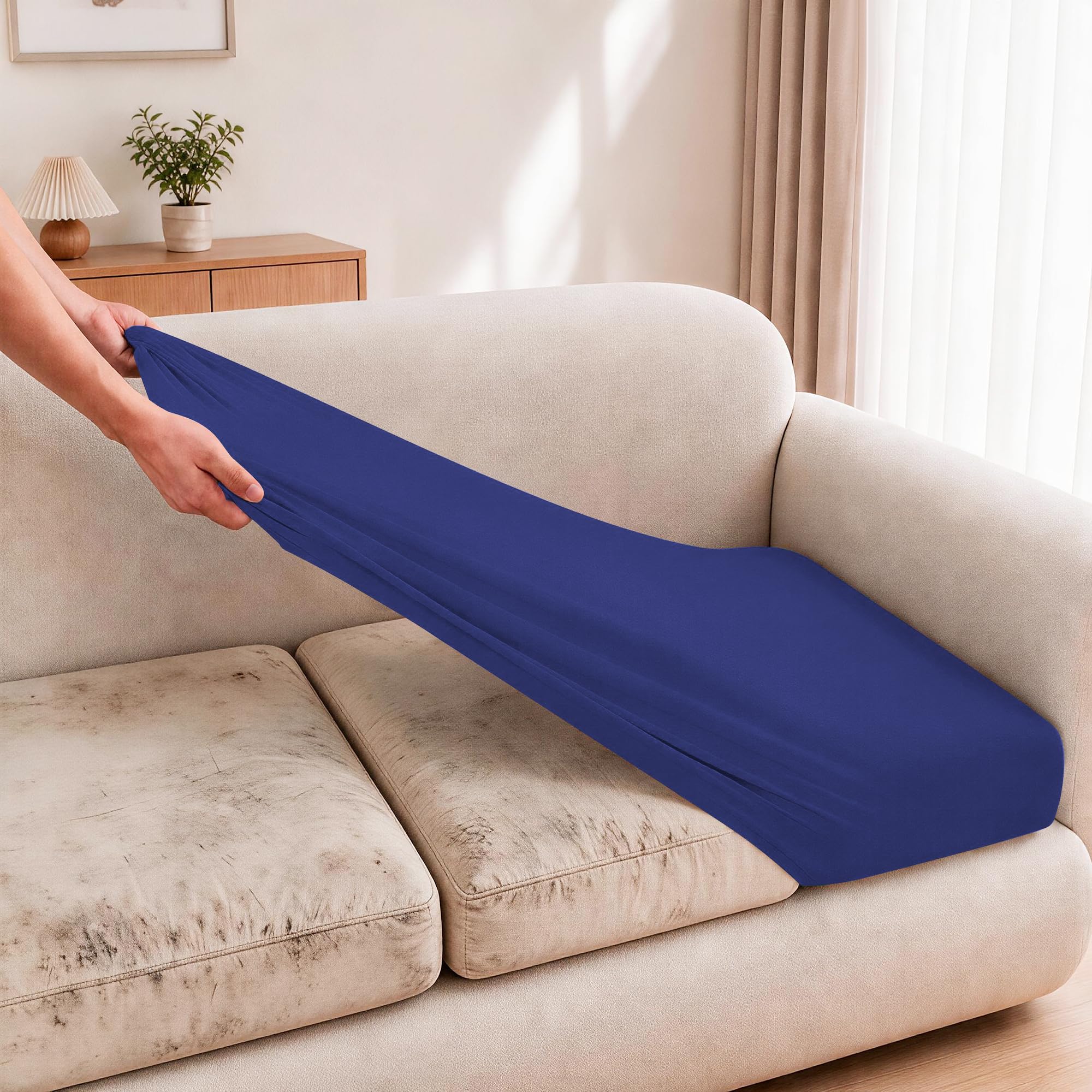 SUKAIKEQA 8-piece cushion covers packaging