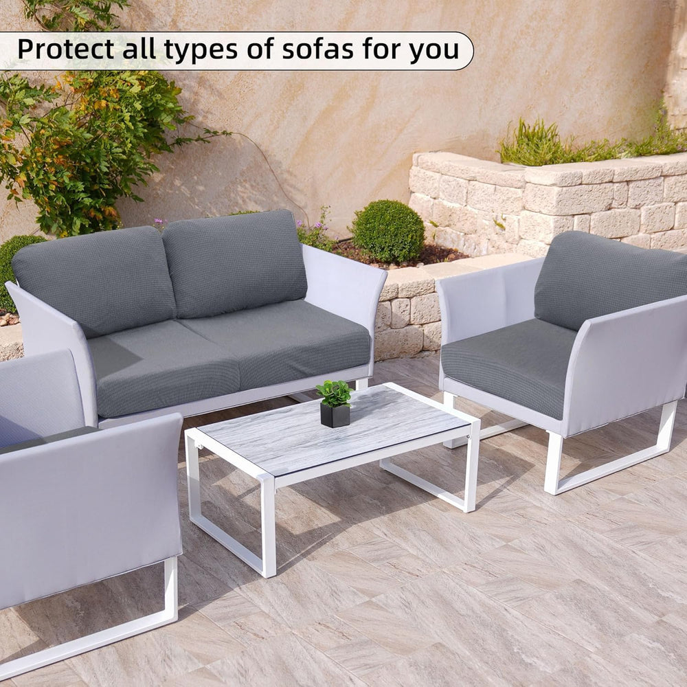 SUKAIKEQA cushion covers in outdoor setting