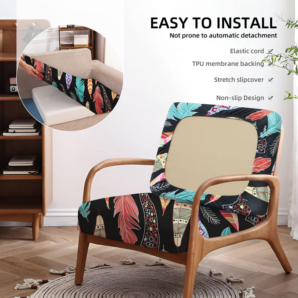 SUKAIKEQA cushion covers packaged showing 8 pieces