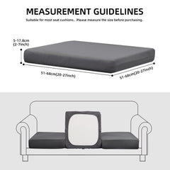 SUKAIKEQA cushion covers set with elastic hem