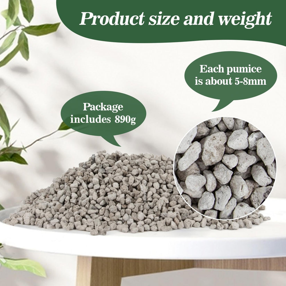 Sukh Horticultural Pumice 900g close-up of pumice stones