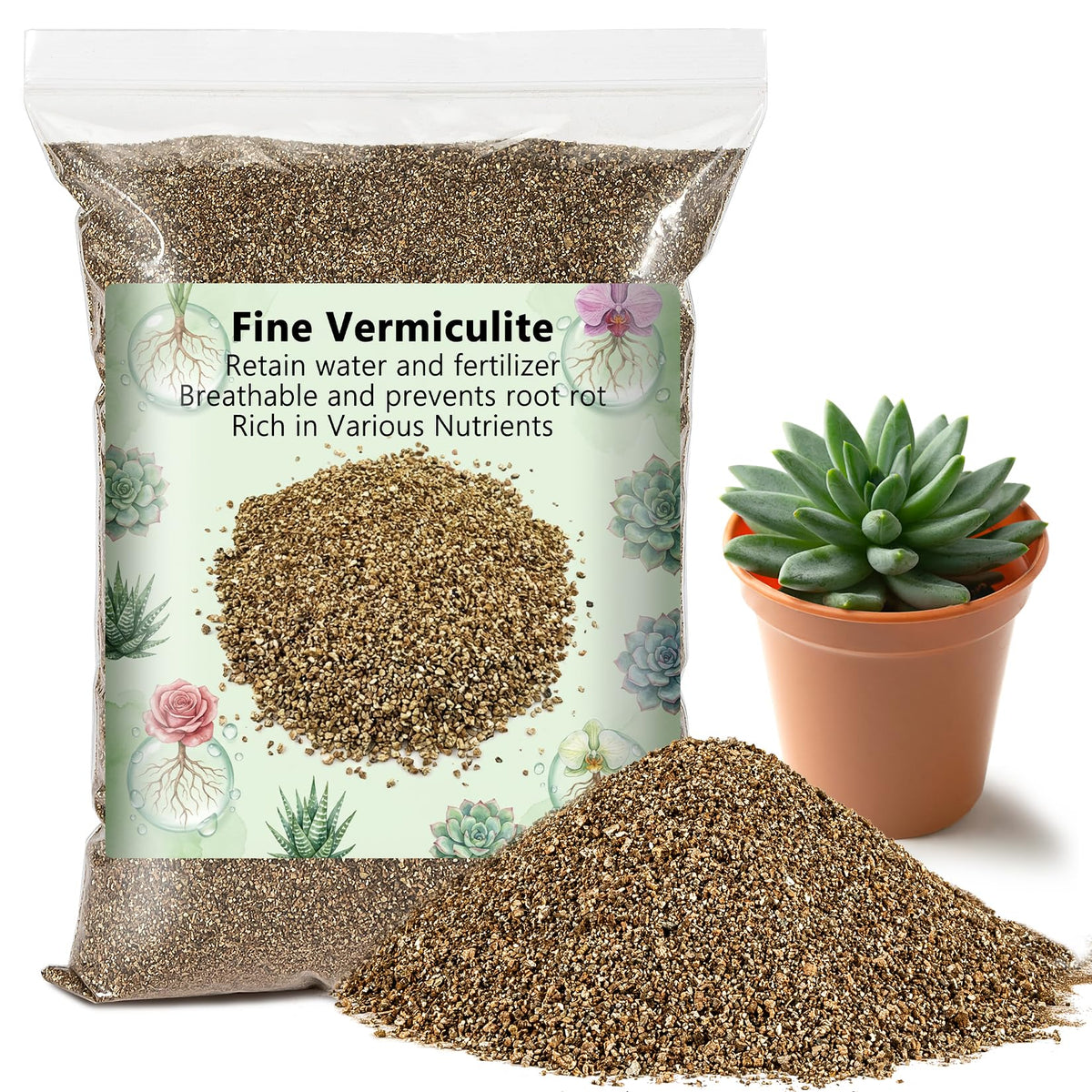 Sukh Organic Vermiculite 29oz front view