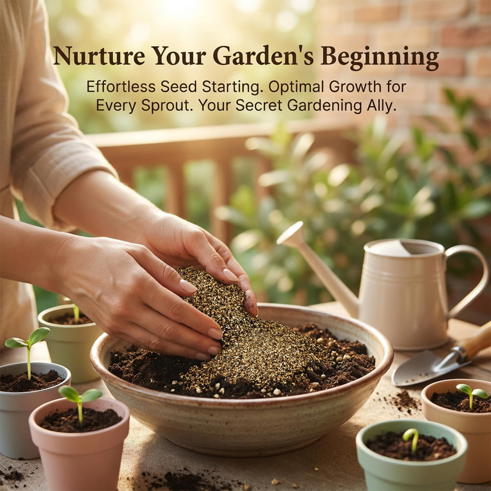 Sukh Organic Vermiculite for seed starting