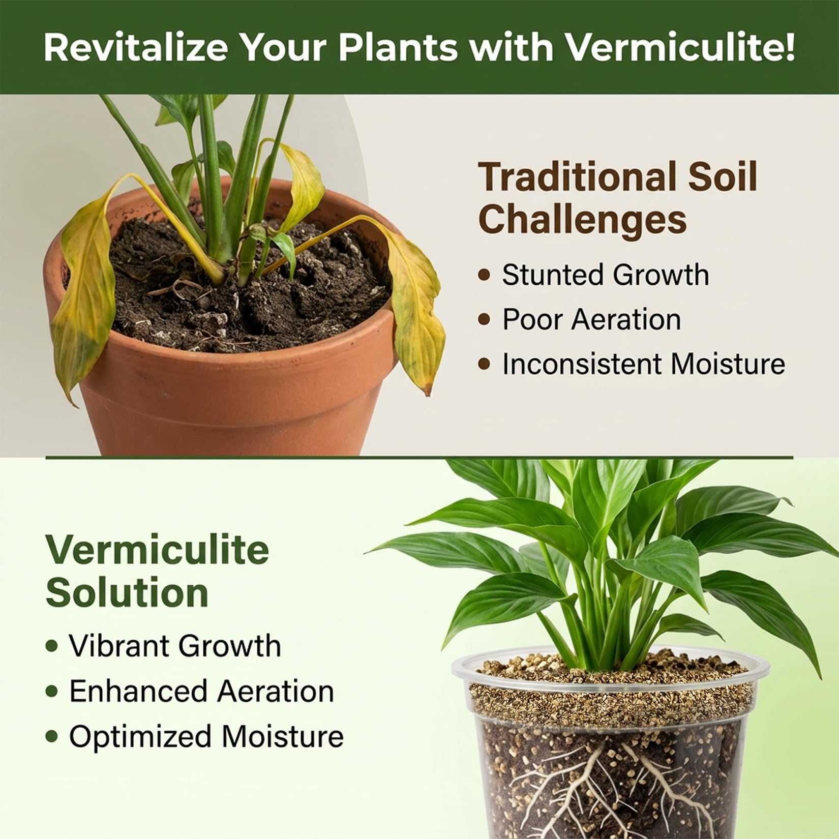 Sukh Organic Vermiculite in a gardening setup
