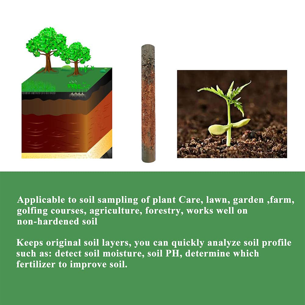 Sukiise Soil Probe in use in a garden setting
