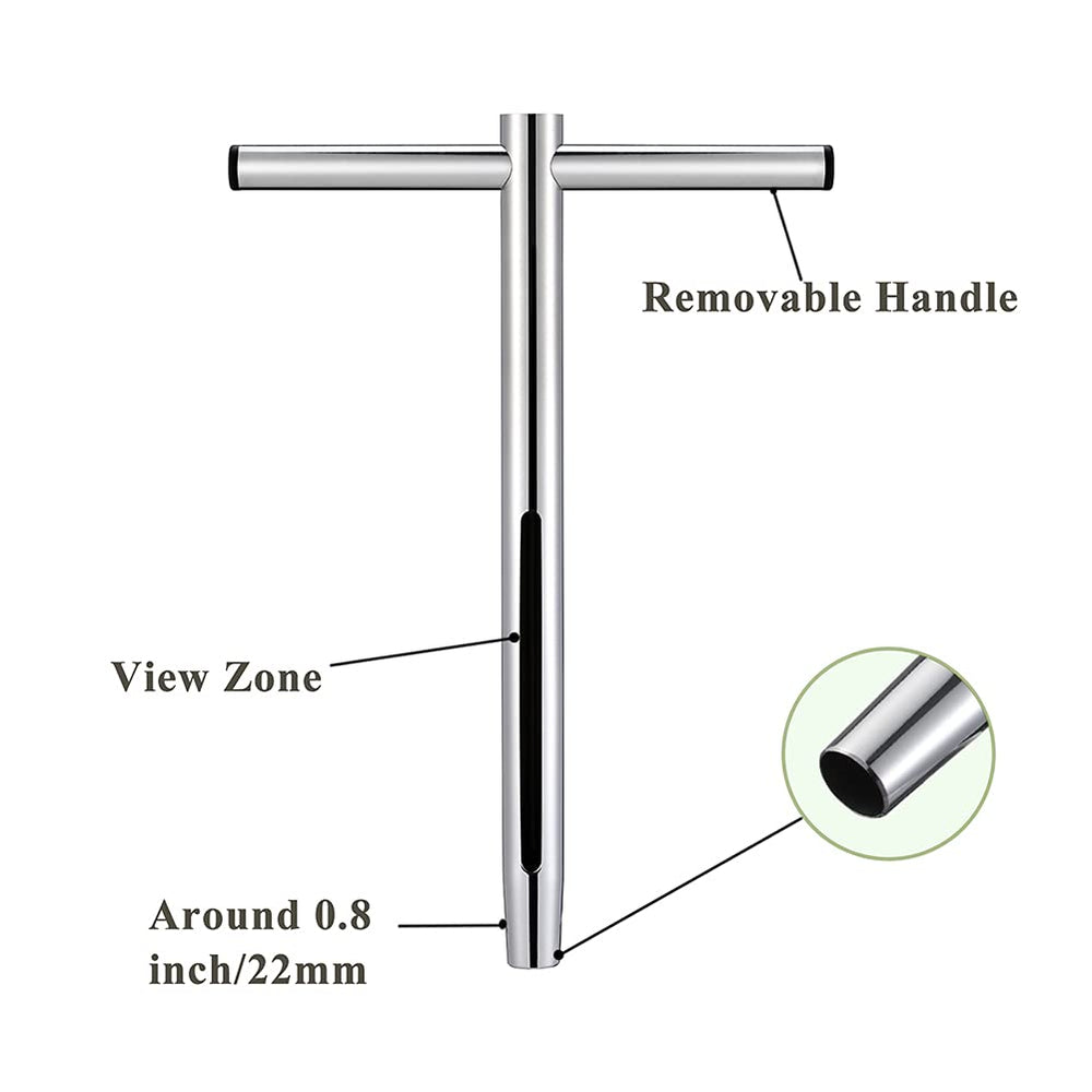 Sukiise Soil Sample Probe disassembled showing components