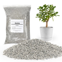 Sumloty Pumice 3QT bag front view with natural stones